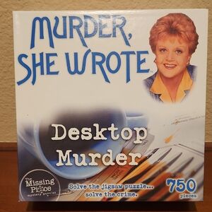 Murder, She Wrote Desktop Murder Puzzle